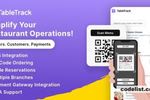 TableTrack v1.2.38 - The Complete SaaS Restaurant Management Solution - nulled