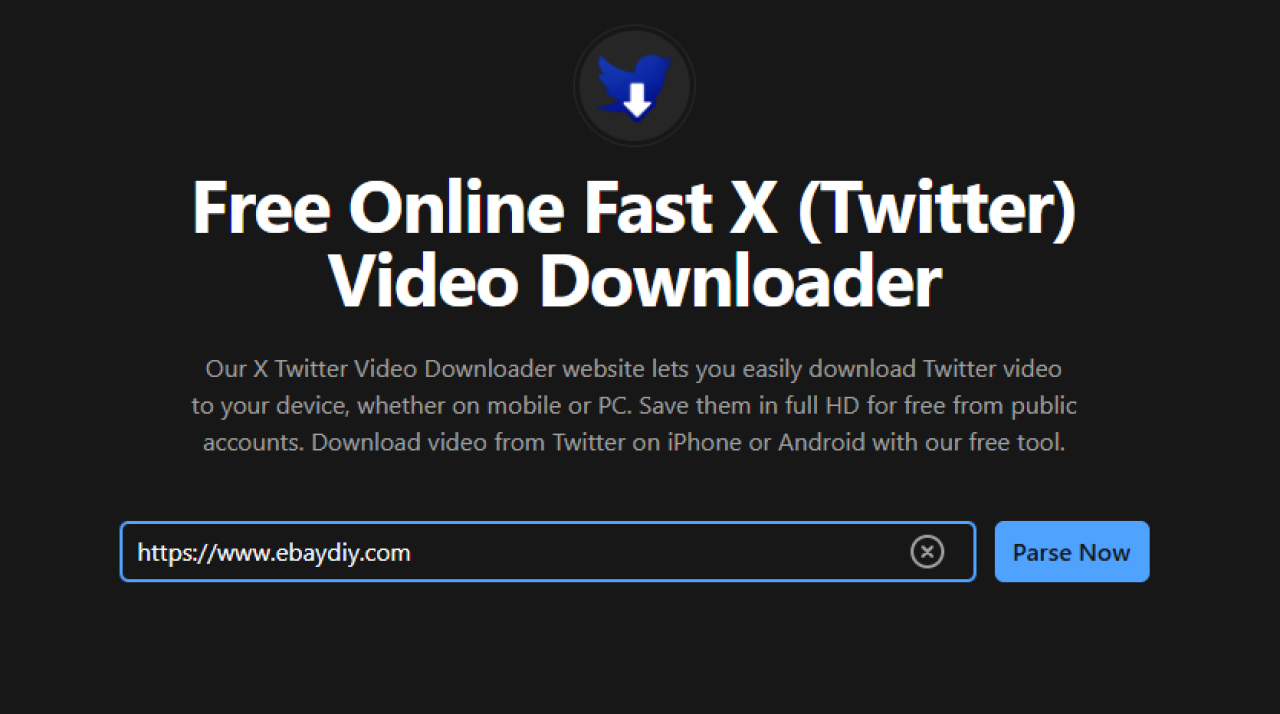 GetXBot: A Free Online Twitter Video Downloader (Direct Link Inside)
