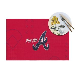 Braves FeverElevate Your Table Setting with This Placemat#10033