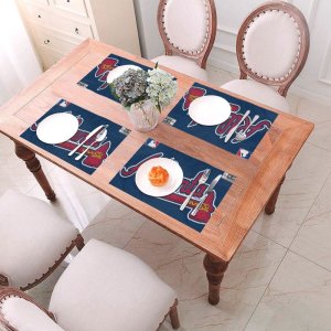 Pitch-Perfect DiningAtlanta Braves PVC Woven Placemat#10051