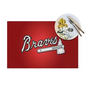 Atlanta Braves in Every BiteMLB PVC Woven Placemat#10050