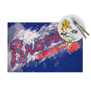 Atlanta Braves Spirit, Tabletop MeritPVC Woven Placemat#10037