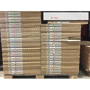 1400pcs Color Coding Dot Labels 10mm 20 Sheets Assorted Colors Round Coding Dot Stickers for Envelopes Paper Scrapbook(10 Colors) : Office Products