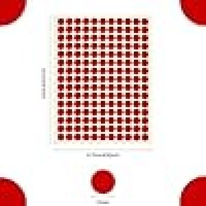 3300pcs Colorful Dot Stickers 20 Sheets 20 Colors Round Coloured Coding Labels Self Adhesive Circle Sticker for Office Family School Company 10mm Diameter : Office Products