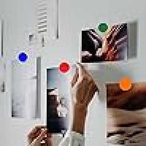 20mm Dot Stickers Sticky Dots Sticker Dots Coloured Sticky Dots Round Coding Sticker Calendar Stickers Labels Circle Stickers for Calendar Scrapbook Decorations 840 Pcs : Office Products