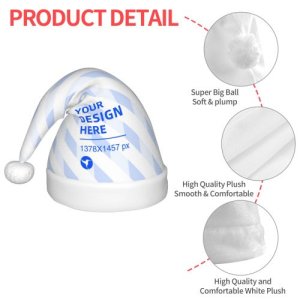 Children plush Christmas hat eBaydiy POD