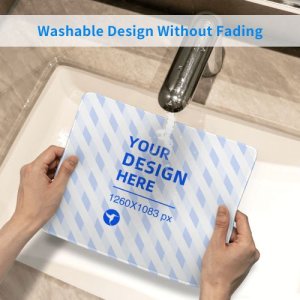 Anti-slip rubber mouse pad 10x12in (horizontal) eBaydiy POD