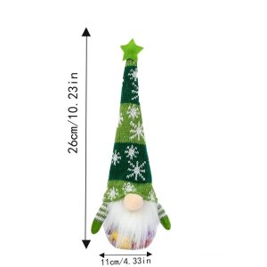 2024 mini Christmas Doll Faceless Gnome Santa Snowman Christmas Decorations for Home Xmas Navidad New Year 2025 Gift