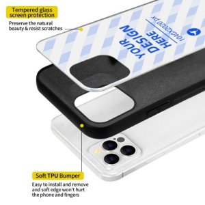 Apple 12 Pro Max glass phone case eBaydiy POD