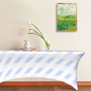 Elastic Rectangular Table Cover 6FT eBaydiy POD