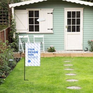 Double-sided garden flag 12x18in (thin) eBaydiy POD