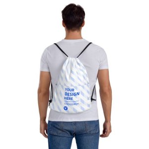 Drawstring casual sports backpack eBaydiy POD