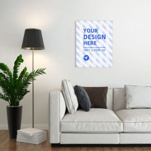 Frameless Canvas Decorative Painting 40×50 (Chemical Fiber) (Vertical) eBaydiy POD