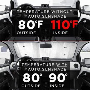 Car windshield sunshade (multiple sizes) eBaydiy POD