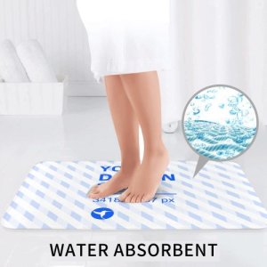 Flannel anti-slip floor mat three-piece set 31.5x20in eBaydiy POD