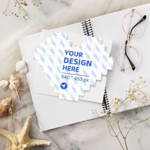 Custom Heart Shaped Puzzle Blocks – Perfect for DIY Crafts and Gifts