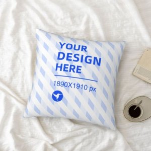 Double-sided plush pillowcase 18x18in eBaydiy POD