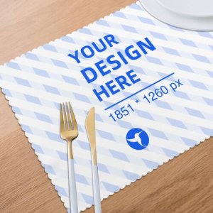 Anti-oil and heat-insulating dinner plate mat 12x18in (6 pieces) eBaydiy POD