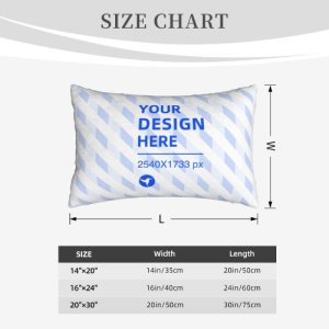 Double-sided plush pillowcase (multiple sizes and multiple sides) eBaydiy POD