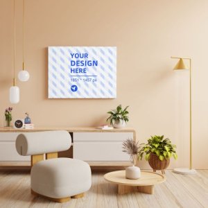 Frameless Canvas Decorative Painting 30×40 (Chemical Fiber) (Horizontal) eBaydiy POD