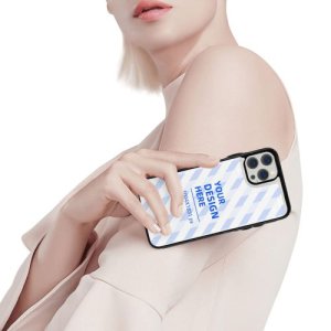 Apple 12 double buckle card holder leather case mobile phone case eBaydiy POD