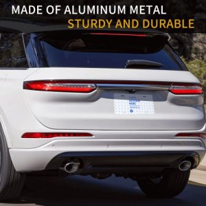 Car aluminum front license plate eBaydiy POD