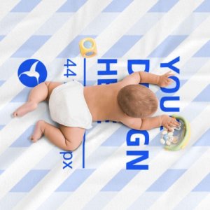 Baby comfort blanket 40x50in eBaydiy POD