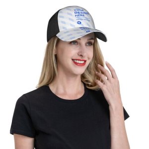 Fashionable curved brim baseball cap (1 piece) eBaydiy POD