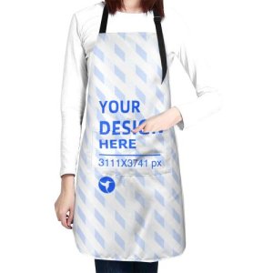 Custom Adult Waterproof Apron with Pockets – Perfect for DIY, Cooking, and Crafting