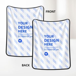 Double-layer double-sided blanket 50x60in (vertical) eBaydiy POD