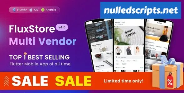 Fluxstore Multi Vendor - Flutter E-commerce Full App - v5.1 - Android - CodeCanyon Null