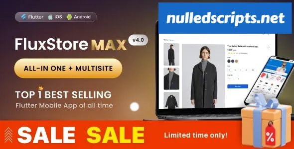 FluxStore MAX v5.0 - The All-in-One and Multisite E-Commerce Flutter App for Businesses of All Sizes - Android - CodeCanyon Null
