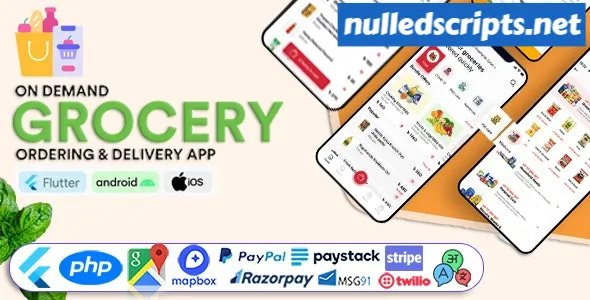 GoGrocer v1.12.0 - Grocery Vegetable Store Delivery Mobile App with Admin Panel - nulled - Android - CodeCanyon Null