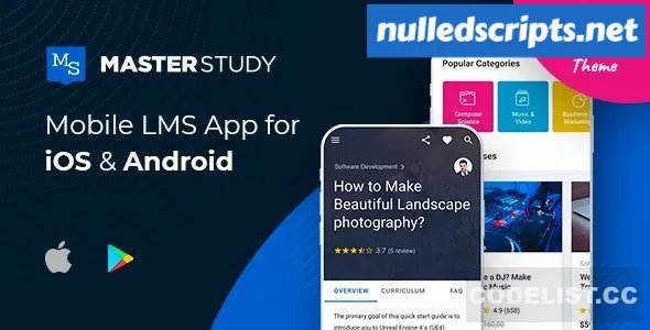 MasterStudy LMS Mobile App - Flutter iOS & Android - v2.2.9.2 - Android - CodeCanyon Null