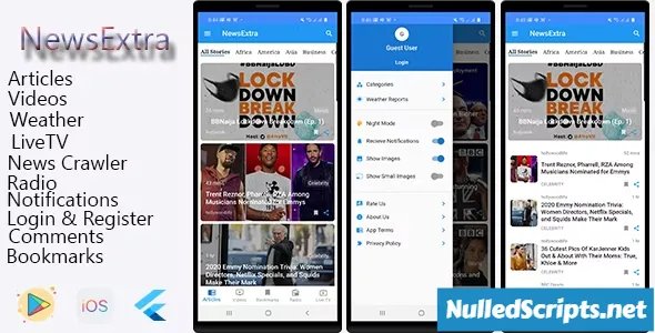 NewExtra - Flutter App For Android & IOS - 2 June 2024 - Android - CodeCanyon Null