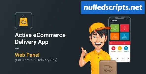 Active eCommerce Delivery Boy Flutter App v3.8 - Android - CodeCanyon Null