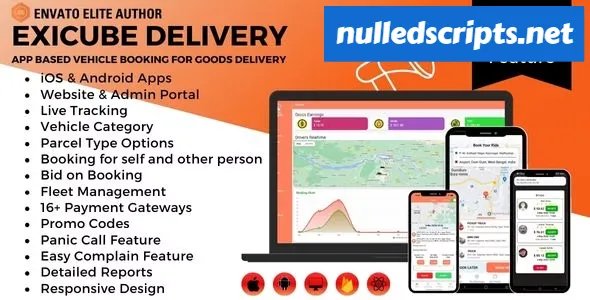Exicube Delivery App v3.5.0 - Android - CodeCanyon Null