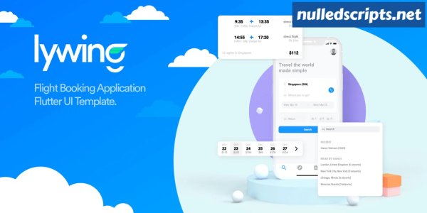 Lywing v1.0.3 - Flutter UI Kit - Android - CodeCanyon Null