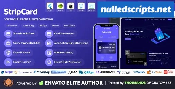 StripCard v1.1.0 - Virtual Credit Card Solution - Android - CodeCanyon Null