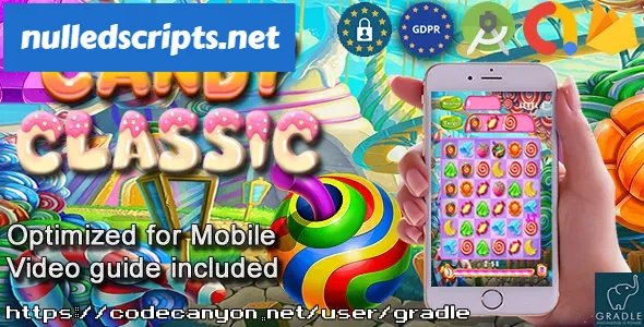 Candy Classic (Admob + GDPR + Android Studio) - 8 July 2023 - Android - CodeCanyon Null