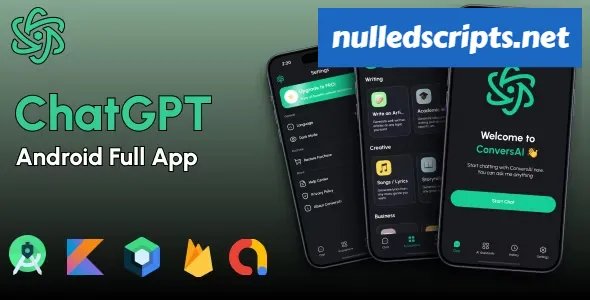 ConversAI v1.1.0 - ChatGPT AI Native Android Chat App - Android - CodeCanyon Null