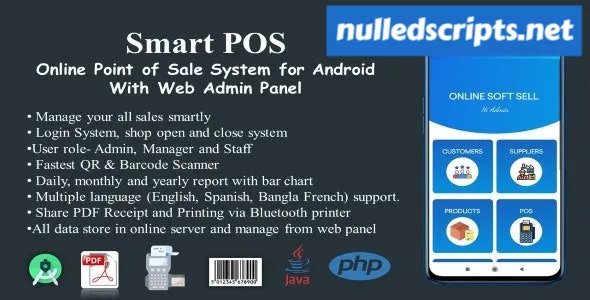 Smart POS v2.4 - Online Point of Sale System for Android with Web Admin Panel - Android - CodeCanyon Null