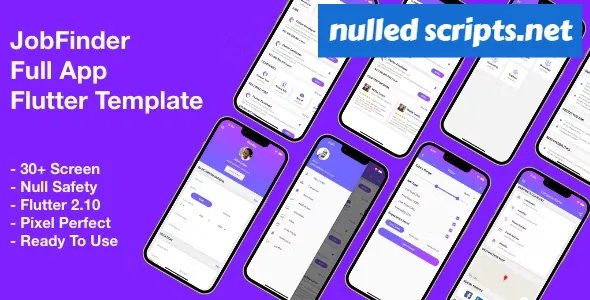 Job Finder v1.0 - Full app template flutter - Android - CodeCanyon Null
