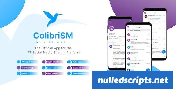 ColibriSM Mobile Flutter App v1.2.1 - Android - CodeCanyon Null