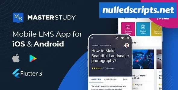 MasterStudy LMS Mobile App v2.2.4 - Flutter iOS & Android - Android - CodeCanyon Null