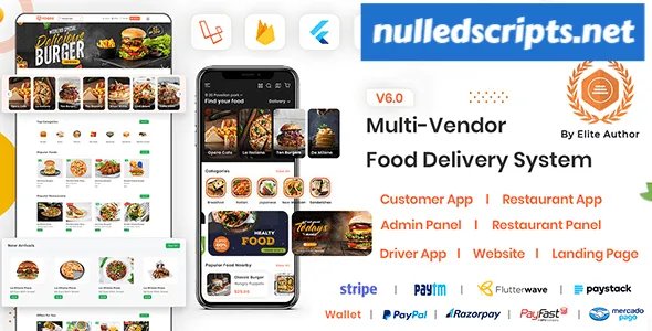 Foodie v4.1 - UberEats Clone - Food Delivery App - Multiple Restaurant Food Delivery Flutter App - Android - CodeCanyon Null