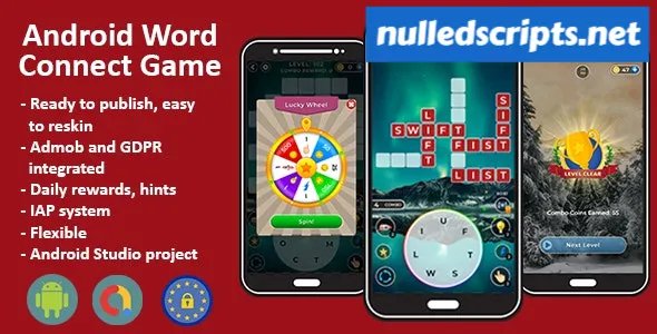 Word Connect Android Game - Android - CodeCanyon Null