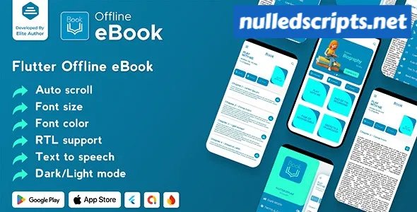 Flutter Offline eBook App v2.0.2 - Android - CodeCanyon Null