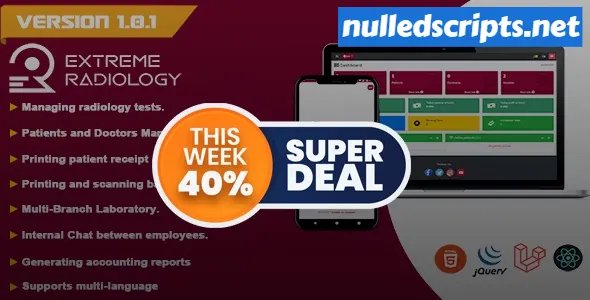 Extreme Radiology v1.0.2 - Medical Radiology Center Management System - Android - CodeCanyon Null