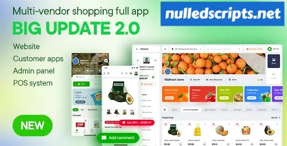 Sundaymart - Multi-purpose e-commerce marketplace (Website + Customer apps + Admin panel) - 23 January 2023 - Android - CodeCanyon Null